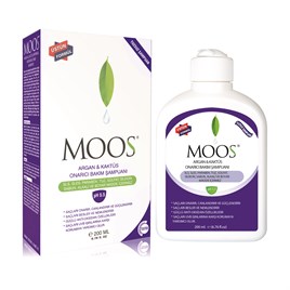 MOOS Argan & Kaktüs Onarıcı Bakım Şampuanı 200 ML.