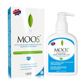 Moos Anti-Acne Bladderwrack & Willow Liquid Cleanser 200 ML.