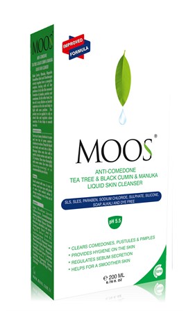 Moos Seaweed & Tea Tree Oil Liquid Skin Cleanser 