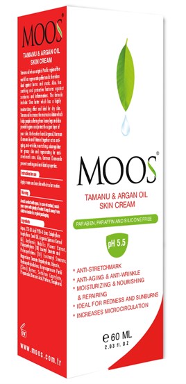 Moos Tamanu & Argan Oil Skin Cream 60 ML.